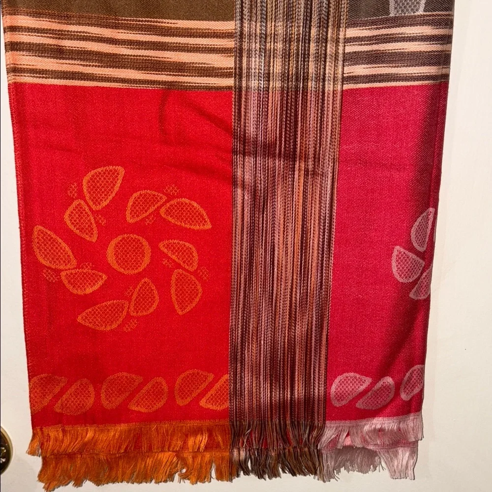 Pashmina Multicolor Patterned Scarf